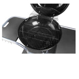 barbecue a carbonella fieldmann fzg_1014 da giardino a126xl90xp62 nero