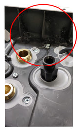 caldaia ariston cares s 24 eu a condensazione completa di kit scarico fumi metano o gpl low nox 3301637 novita kit fumi coassiale