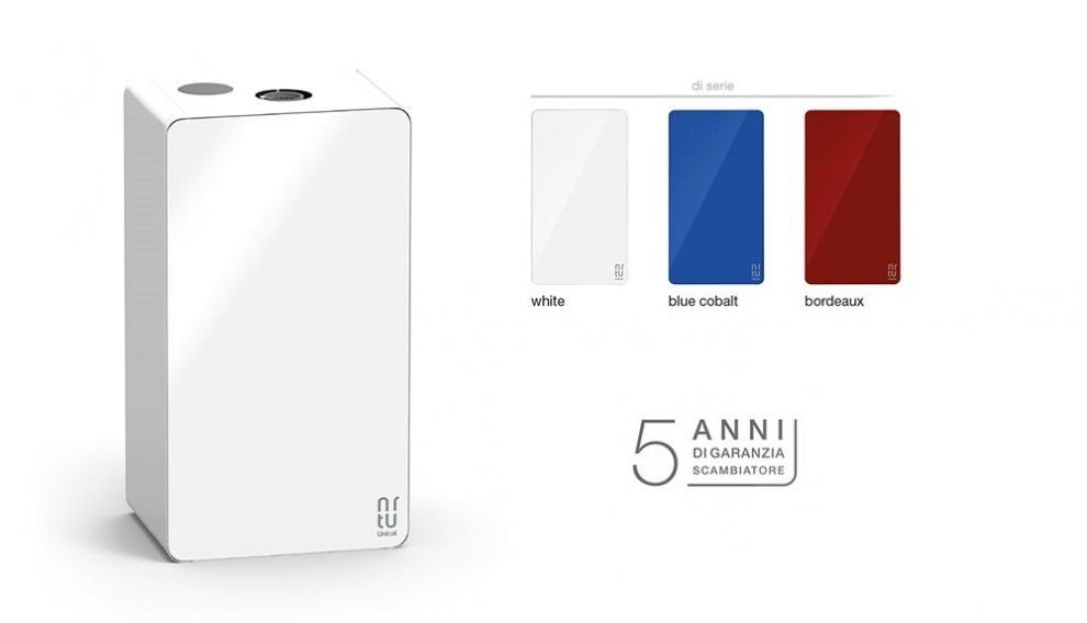 caldaia unical kon1 35c kw a condensazione metano o gpl completa di kit scarico fumi vari colori disponibili new erp