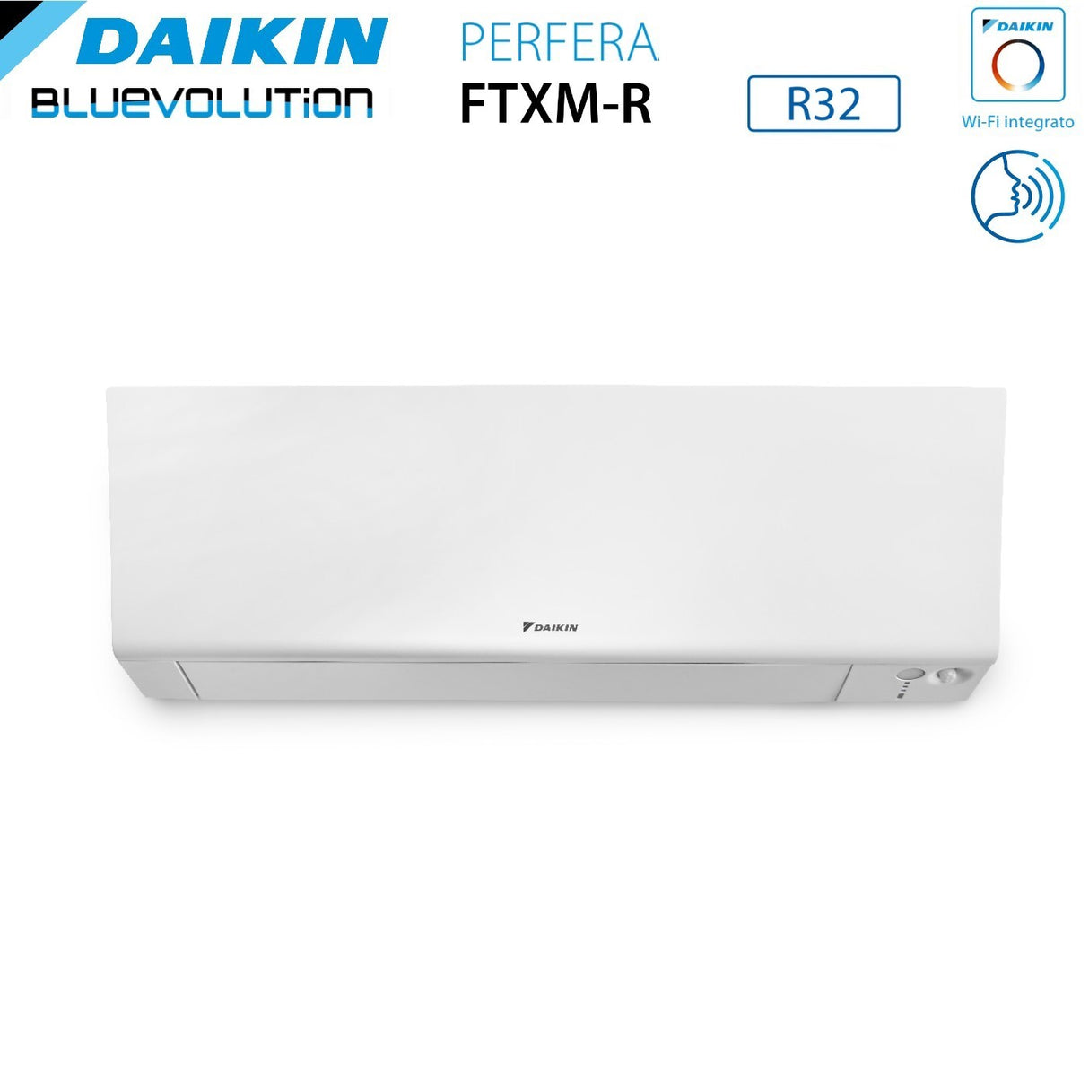 climatizzatore condizionatore daikin bluevolution inverter serie perfera wall 18000 btu ftxm50r _ rzag50a r 32 wi fi integrato classe a__ a__