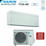 climatizzatore condizionatore daikin bluevolution inverter serie stylish white 15000 btu ftxa42aw r 32 wi fi classe a__ bianco new 2018