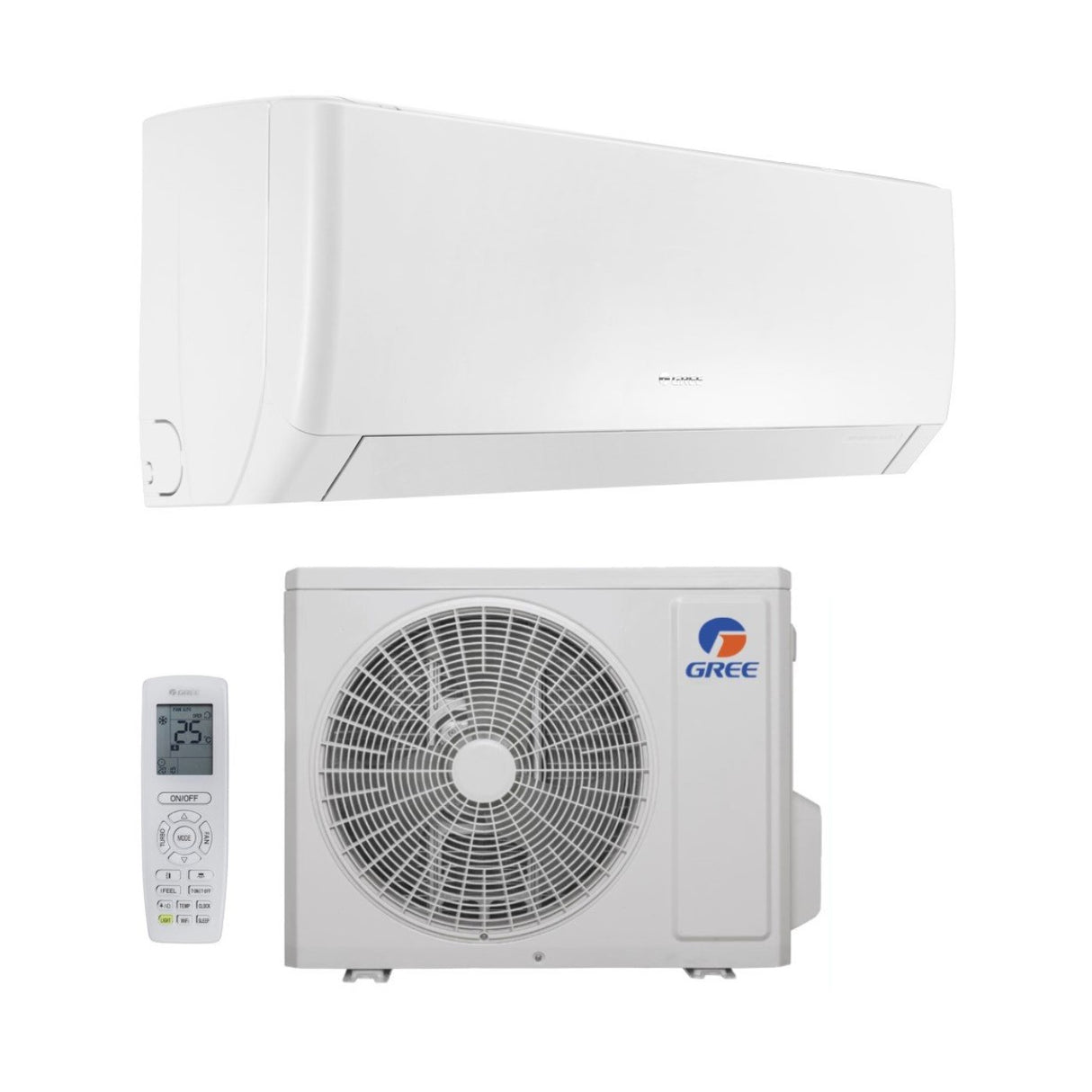 climatizzatore condizionatore gree inverter serie pular 9000 btu gwh09agb k6dna1b i r 32 wi fi integrato a__ a_ 30189