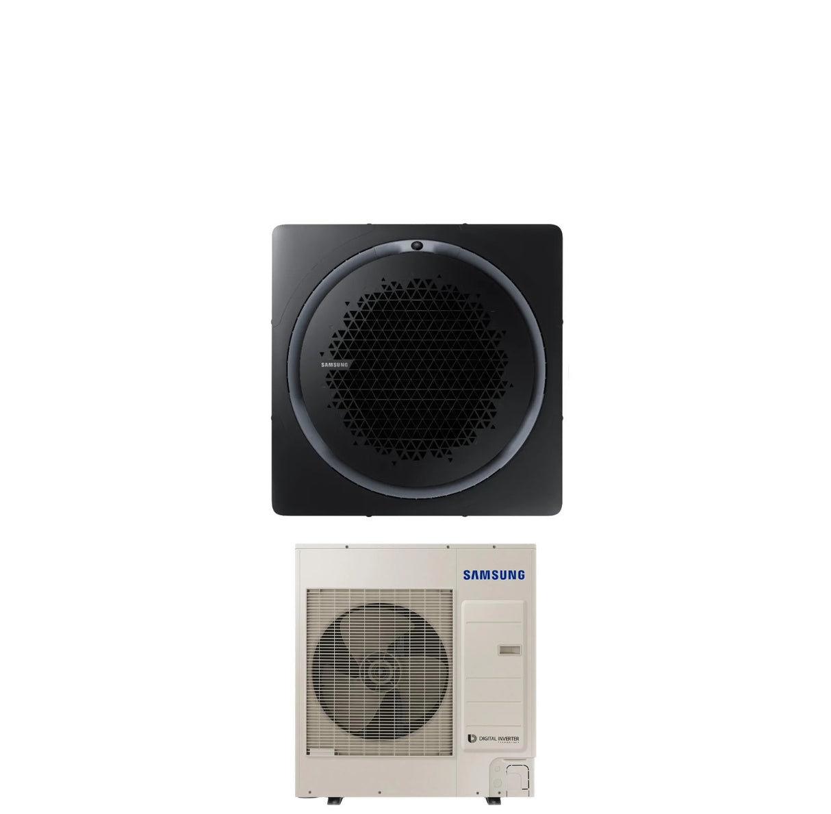 climatizzatore condizionatore samsung inverter cassetta 360 36000 btu ac100mn4pkh eu monofase r 410 wi fi optional con comando wireless incluso disponibili vari pannelli