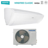 climatizzatore condizionatore samsung inverter serie windfree classic 24000 btu ar24nxpxbw wi fi r410 classe a__ a_ new 2018