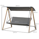 immagine-3-easycomfort-easycomfort-dondolo-da-giardino-3-posti-con-tettuccio-regolabile-in-acciaio-224x133x173cm-grigio