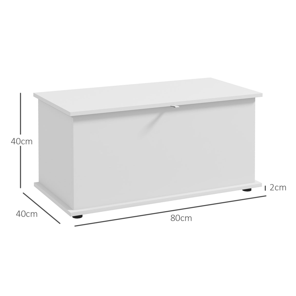 easycomfort easycomfort panca contenitore multiuso in legno per camera e ingresso 80x40x40 cm bianco