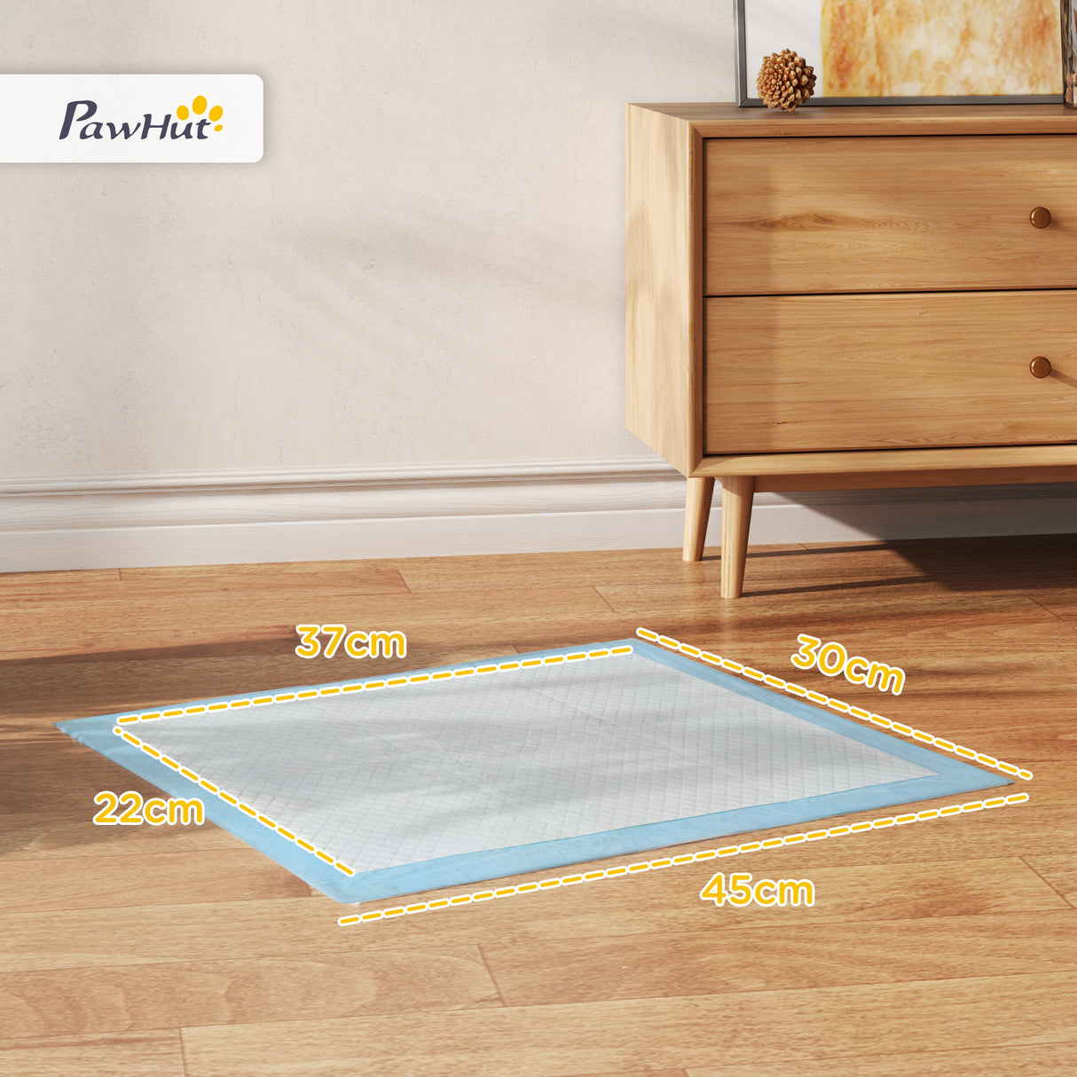 easycomfort easycomfort set 100 tappetini igienici per cani a 6 strati in tessuto non tessuto carta e pe 45x30 cm blu e bianco