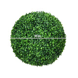 easycomfort easycomfort set di 2 piante finte sfera di bosso 40cm decorazione per interno ed esterno verde