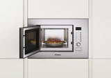 forno a microonde candy ad incasso mic 20 gdfx 20 litri grill grigio mic20gdfx