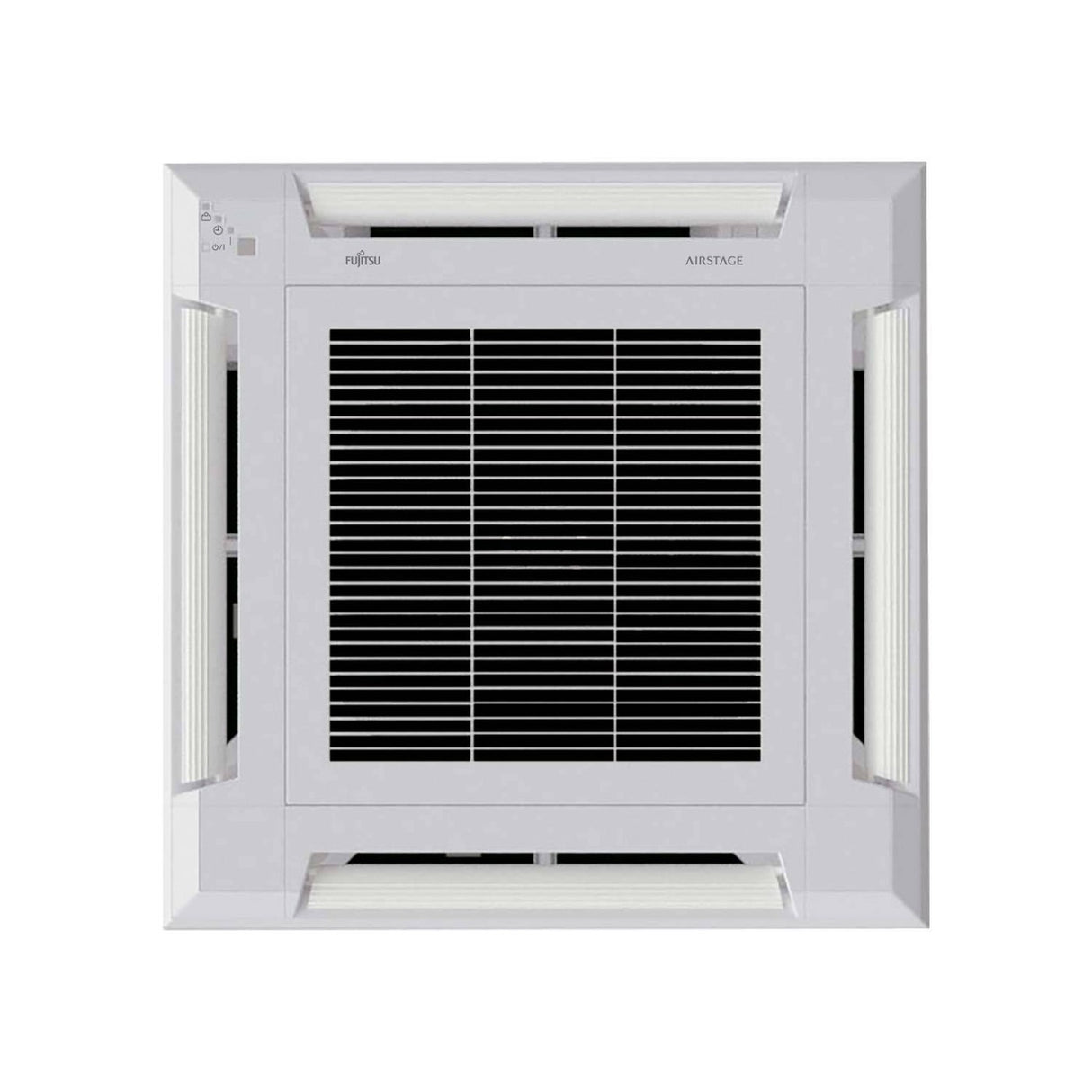 fujitsu condizionatore a cassetta fujitsu kv 9000 btu auxg09kvla r 32 wi fi optional con griglia e telecomando