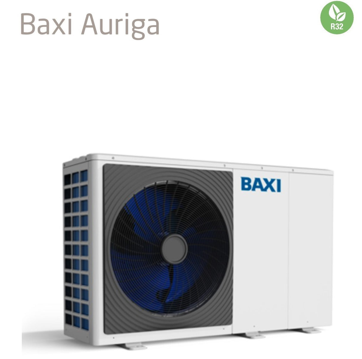 pompa di calore aria acqua monoblocco inverter baxi auriga 12t a r 32 trifase a7794578 con pannello di comando remoto incluso novita