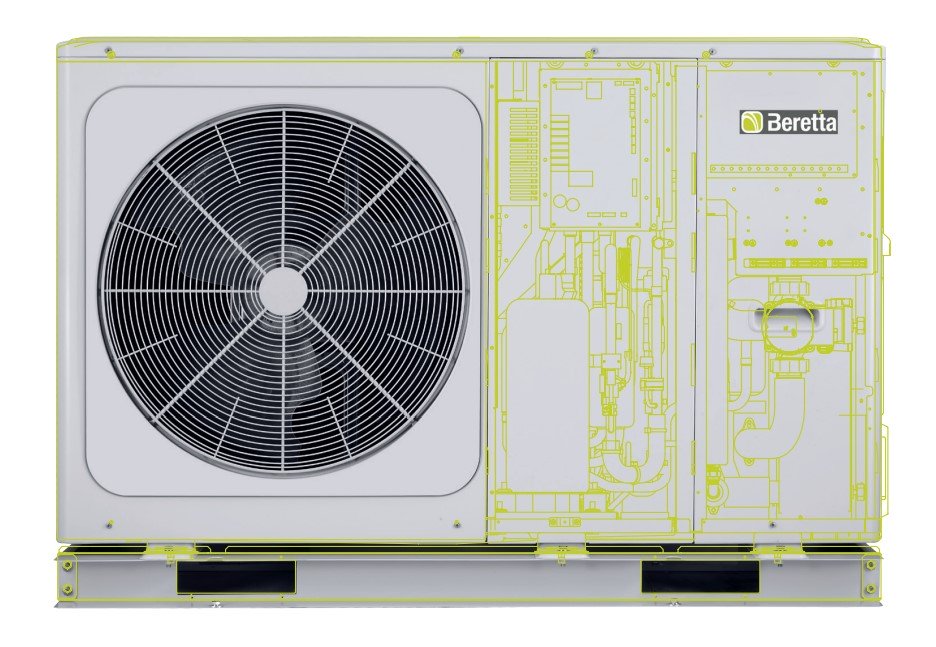 pompa di calore idronica aria acqua beretta hydro unit m 014 monofase r 32 20191956