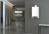 caldaia a gas ariston clas one 24 eu a condensazione completa di kit scarico fumi metano erp
