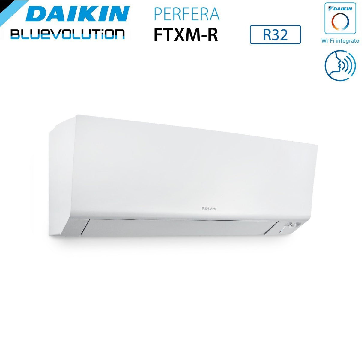 climatizzatore condizionatore daikin bluevolution dual split inverter serie ftxm r perfera wall 5+5 con 2mxm40a r 32 wi fi integrato 5000+5000 garanzia italiana 5698