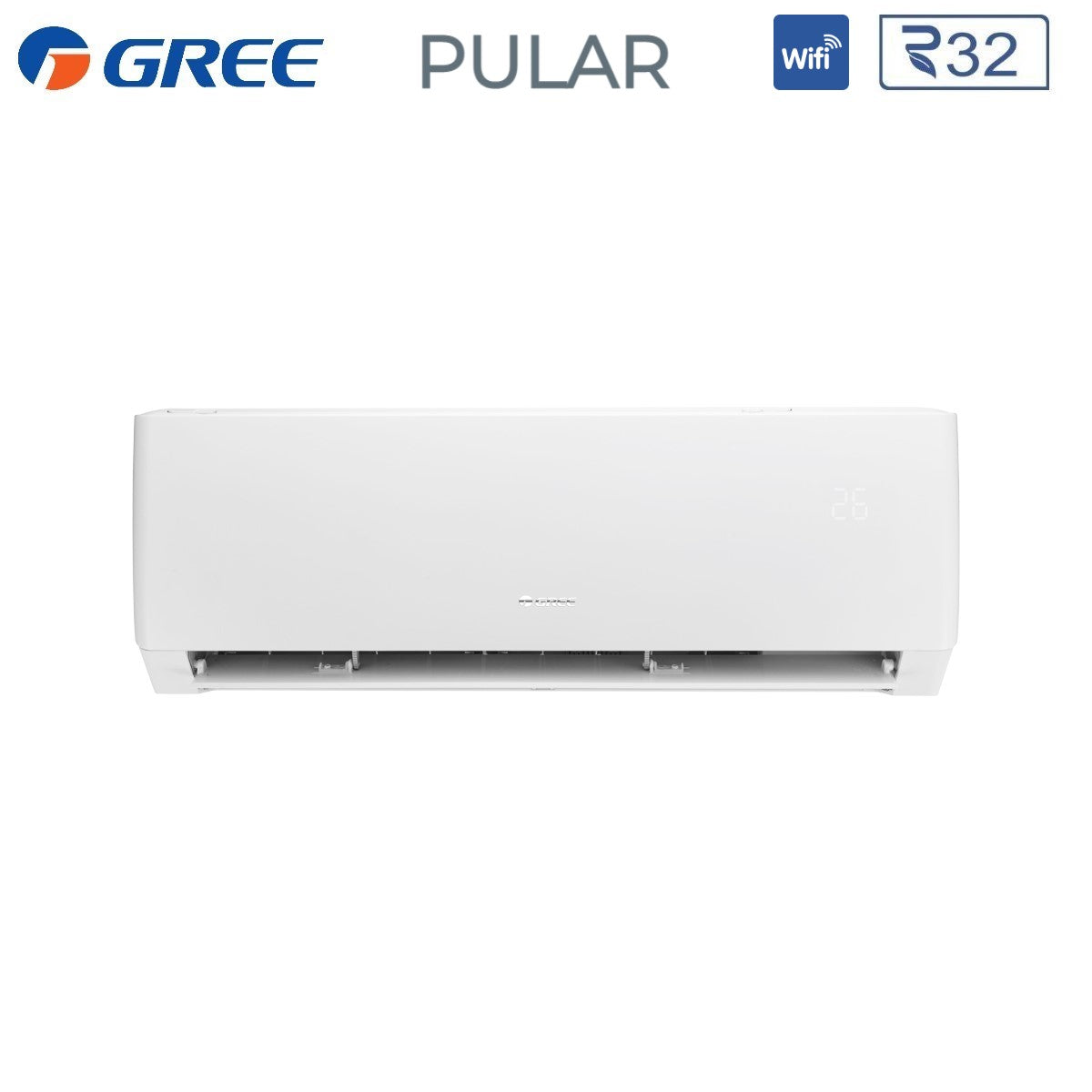 climatizzatore condizionatore gree quadri split inverter serie pular 9_9_9_9 con gwhd 36 nk6lo r 32 wi fi integrato 9000_9000_9000_9000