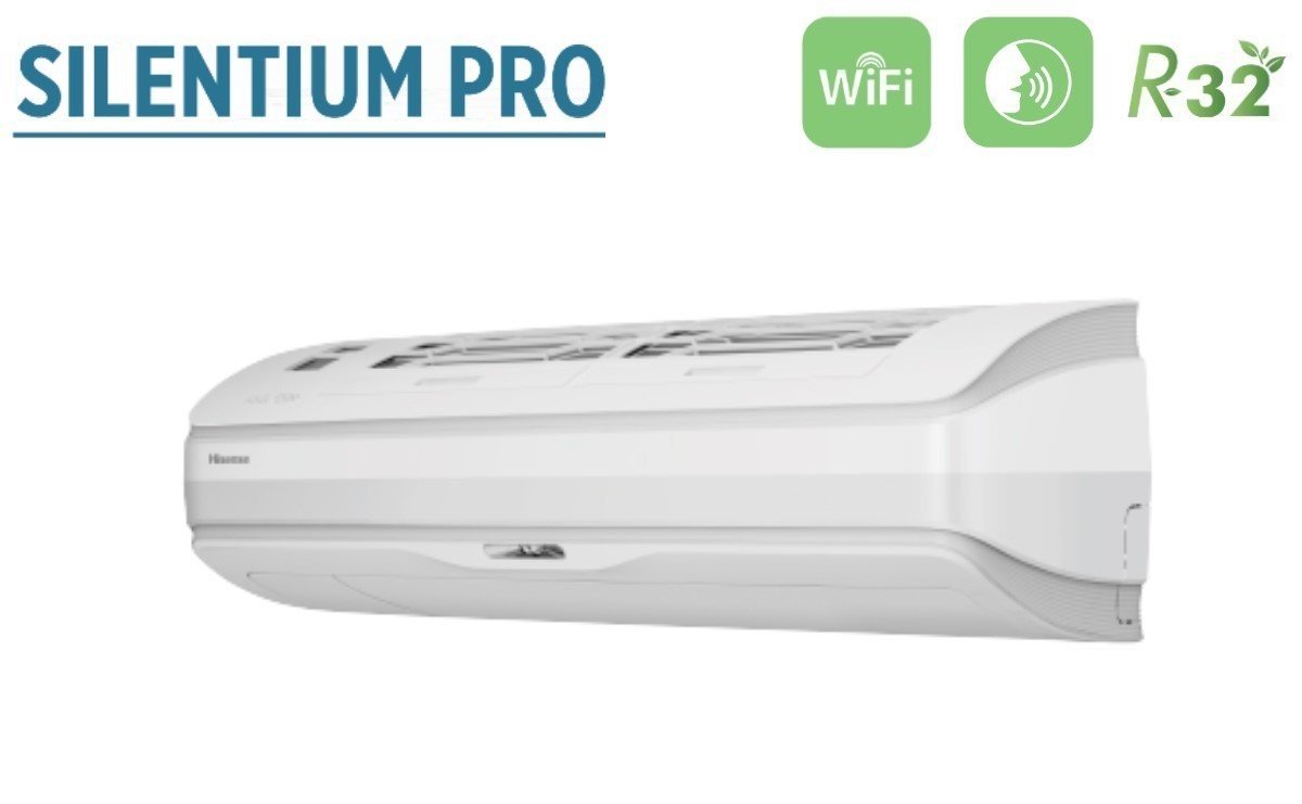 climatizzatore condizionatore hisense inverter serie silentium pro 12000 btu qd35xu00g r 32 wi fi integrato novita 2020