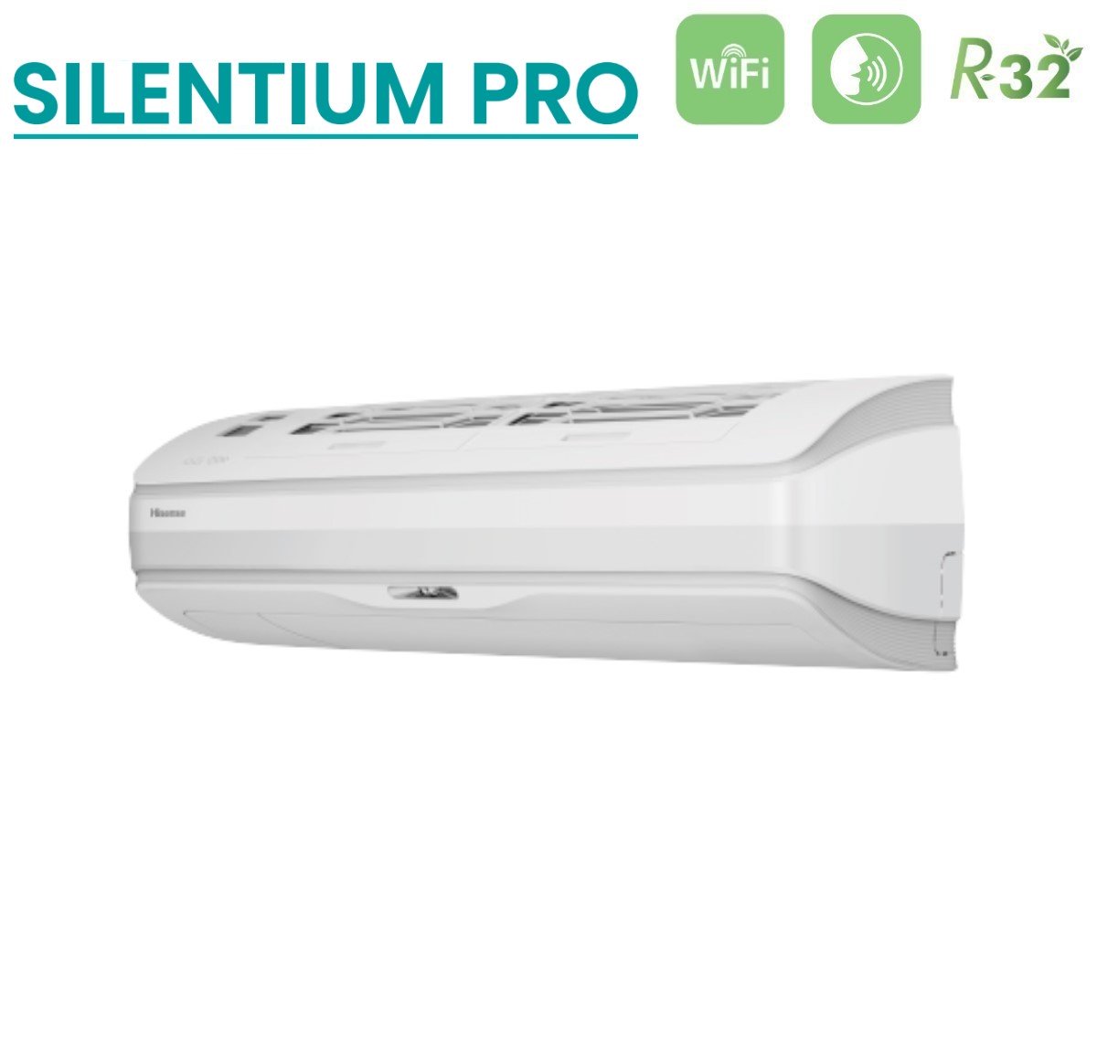 climatizzatore condizionatore hisense trial split inverter serie silentium pro 9_9_12 con 3amw72u4rfa r 32 wi fi integrato 9000_9000_12000 novita 2020 4180