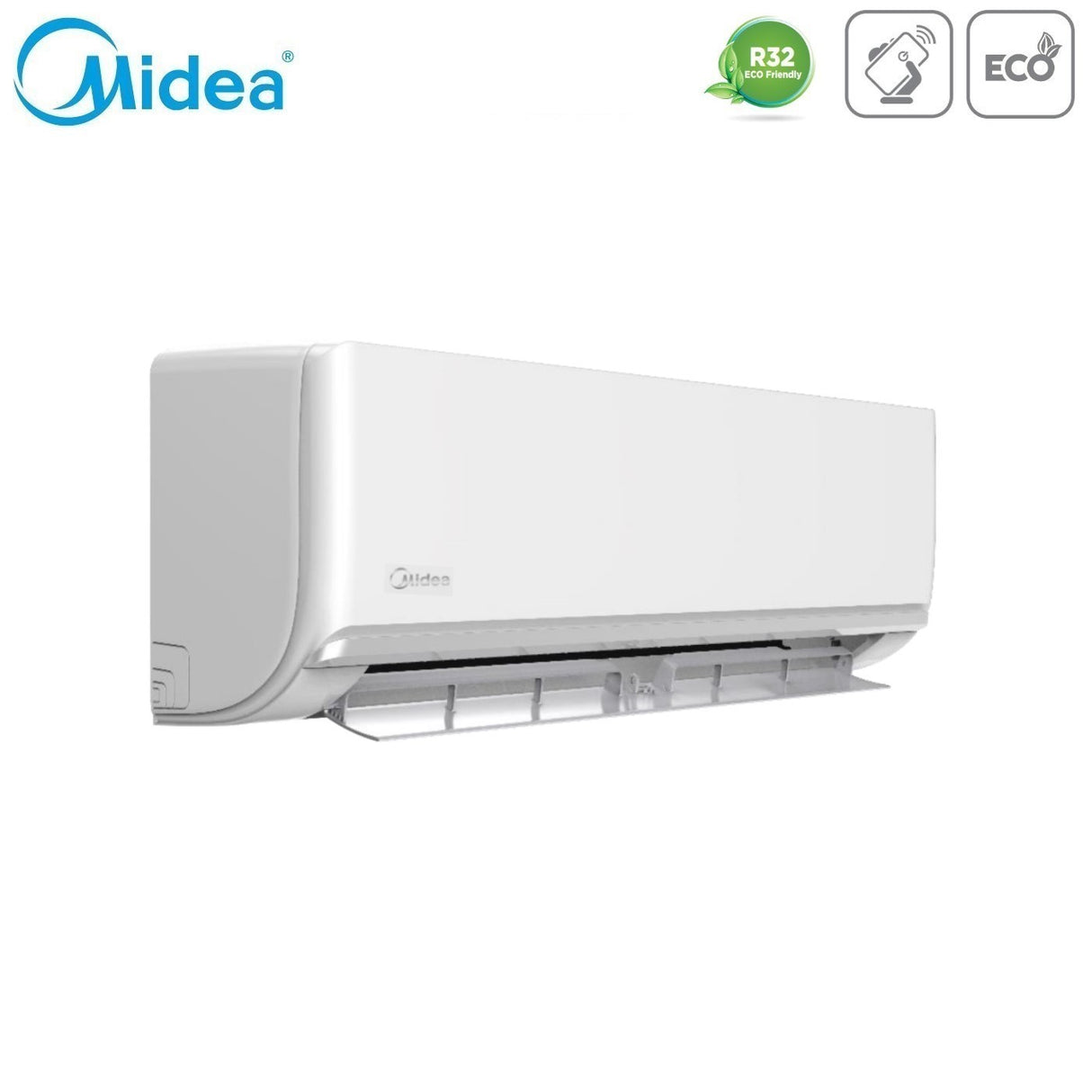 climatizzatore condizionatore midea dual split inverter serie exclusive 18+18 con m4o 36fn8 q r 32 wi fi optional 18000+18000