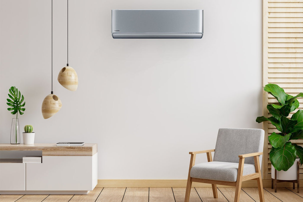 climatizzatore condizionatore panasonic dual split inverter serie etherea silver 12_12 con cu 2z50tbe r 32 wi fi optional 12000_12000 argento new 2018
