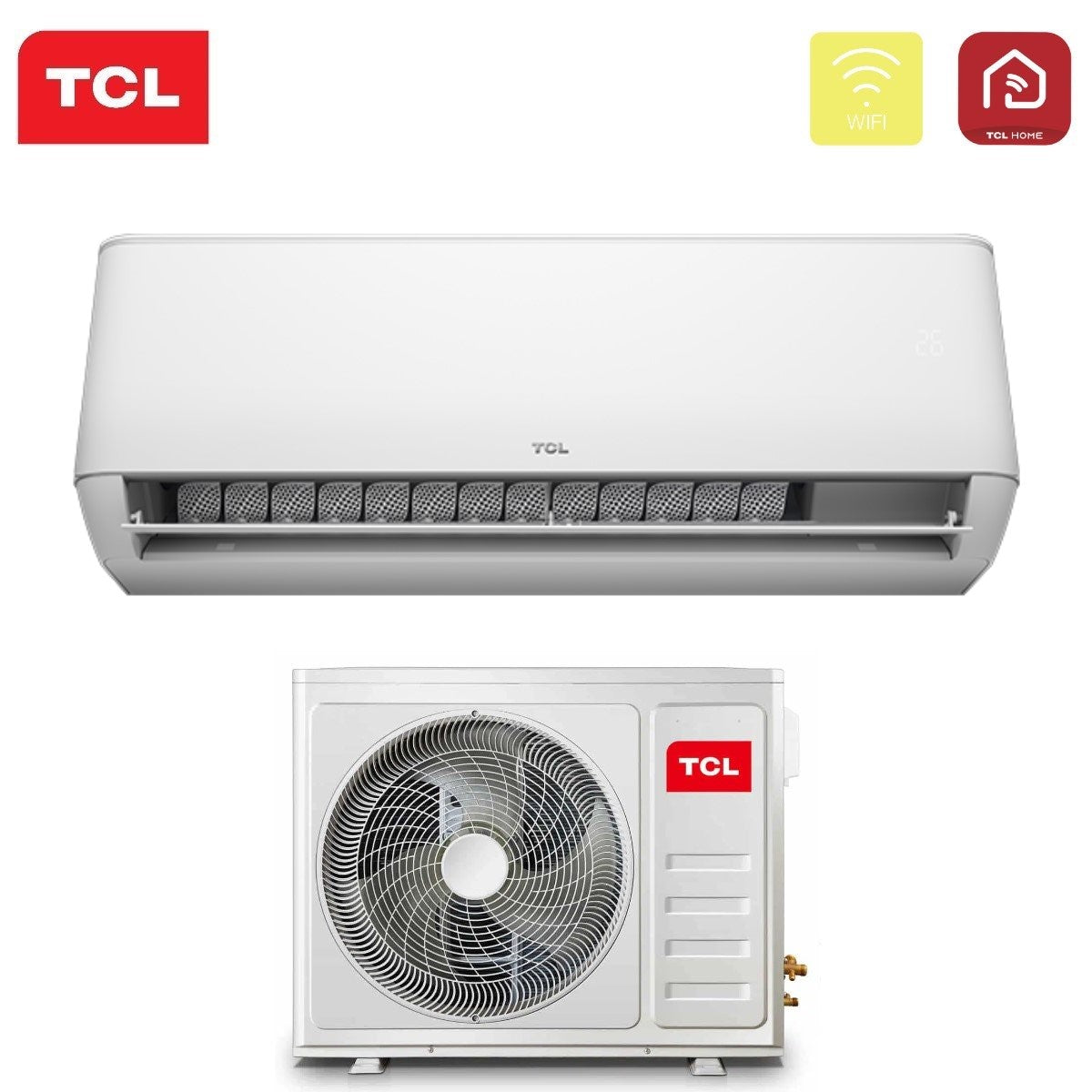 climatizzatore condizionatore tcl inverter 9000 btu tac 09chsd tpg11 r 32 wi fi integrato classe a++ a+