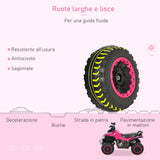 easycomfort area occasioni 2420 easycomfort mini quad per bambini 18 36 mesi a spinta manuale con musiche integrate in pp e metallo 67 5x38x44 cm rosa