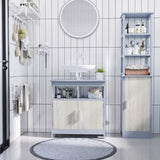 immagine-4-easycomfort-easycomfort-colonna-bagno-con-3-mensole-e-armadietto-in-legno-mdf-40x30x160-grigio-e-legno-naturale