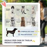 easycomfort easycomfort passeggino per cani pieghevole con ingressi a cerniera e finestre a rete 112x65x100 cm rosso e nero