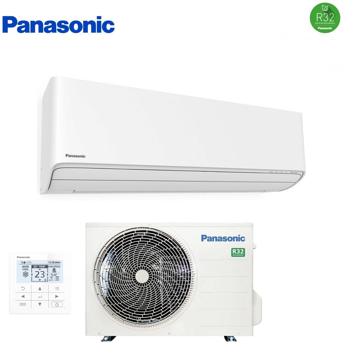 panasonic condizionatore panasonic cs 9000 btu cs z25ykea 1 r 32 wi fi integrato con comando a filo