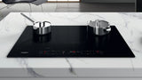 piano cottura a induzione whirlpool wlb2977ne 4 fuochi in vetro nero lxp 77x54 flexicook booster wl b2977 ne 38254