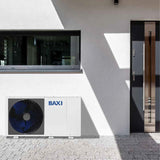 pompa di calore aria acqua monoblocco inverter baxi auriga 8m a r 32 monofase a7794572 con pannello di comando remoto incluso novita