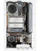 caldaia a gas beretta ciao green 25 csi a condensazione completa di kit scarico fumi metano new erp
