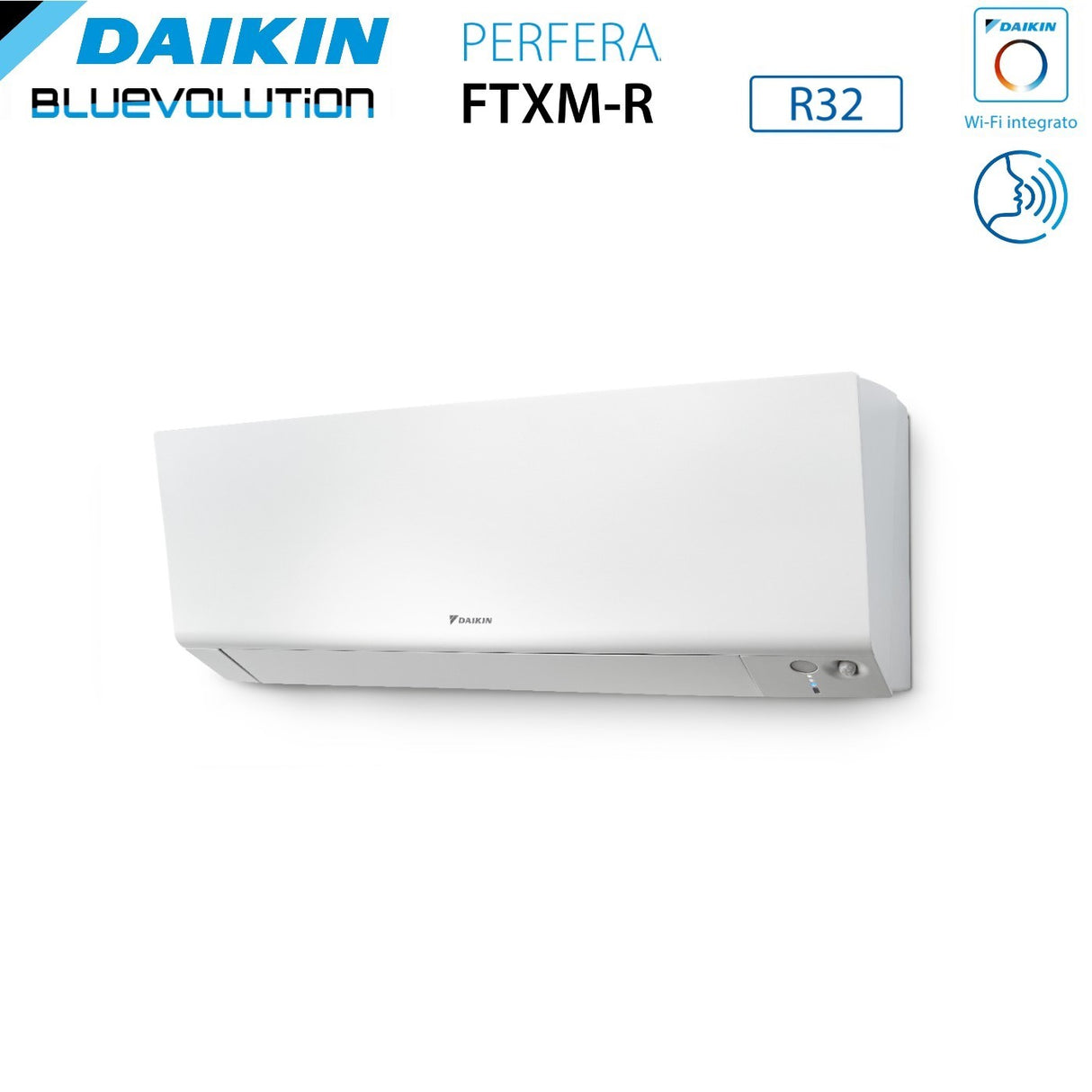 climatizzatore condizionatore daikin bluevolution inverter serie perfera wall 18000 btu ftxm50r _ rzag50a r 32 wi fi integrato classe a__ a__