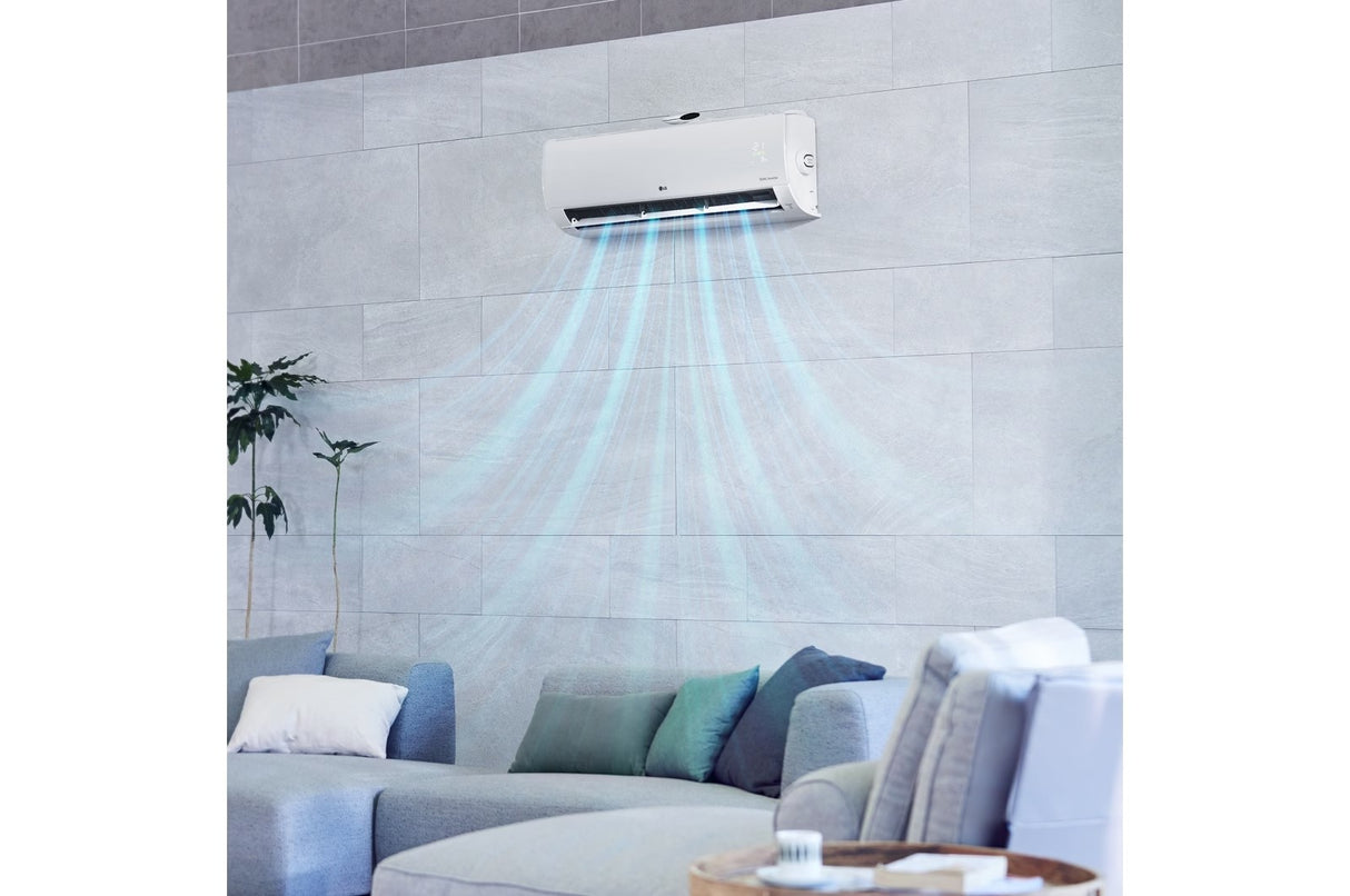 climatizzatore condizionatore lg inverter dualcool atmosfera 9000 btu ap09rk.nsj r 32 wi fi integrato a++ a+