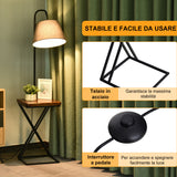 immagine-5-easycomfort-easycomfort-lampada-da-terra-con-ripiano-in-acciaio-e-legno-ean-8055776914121