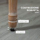 easycomfort easycomfort sedia da salotto stile classico imbottita con rivestimento in tessuto 56x56x96cm bianco crema