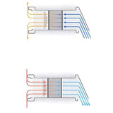 recuperatore di calore a parete monostanza vecamco modello h60 rc con comando remoto