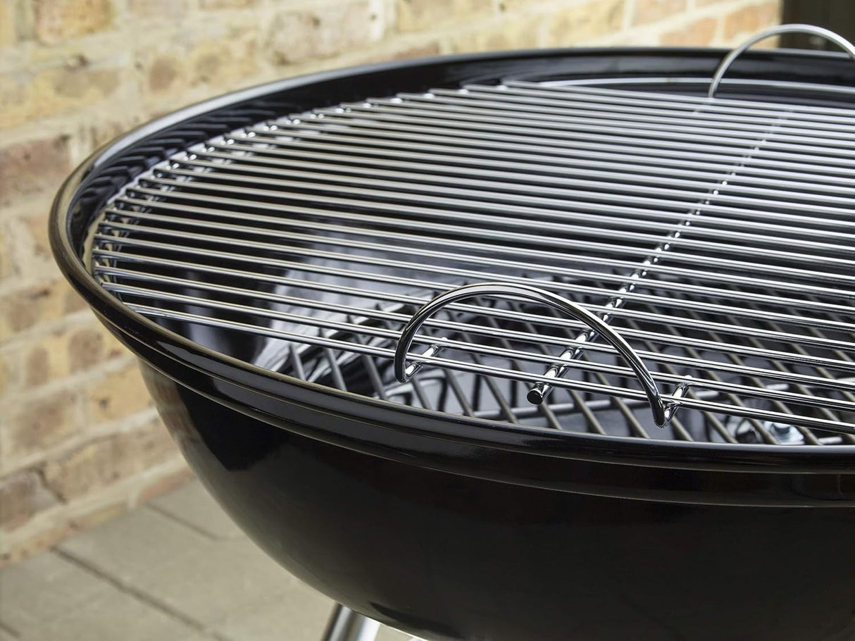 barbecue a carbone weber serie compact kettle 47 cm nero cod. 1221004
