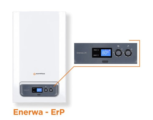 caldaia a gas warmhaus a condensazione enerwa 28 metano o gpl completo di kit scarico fumi