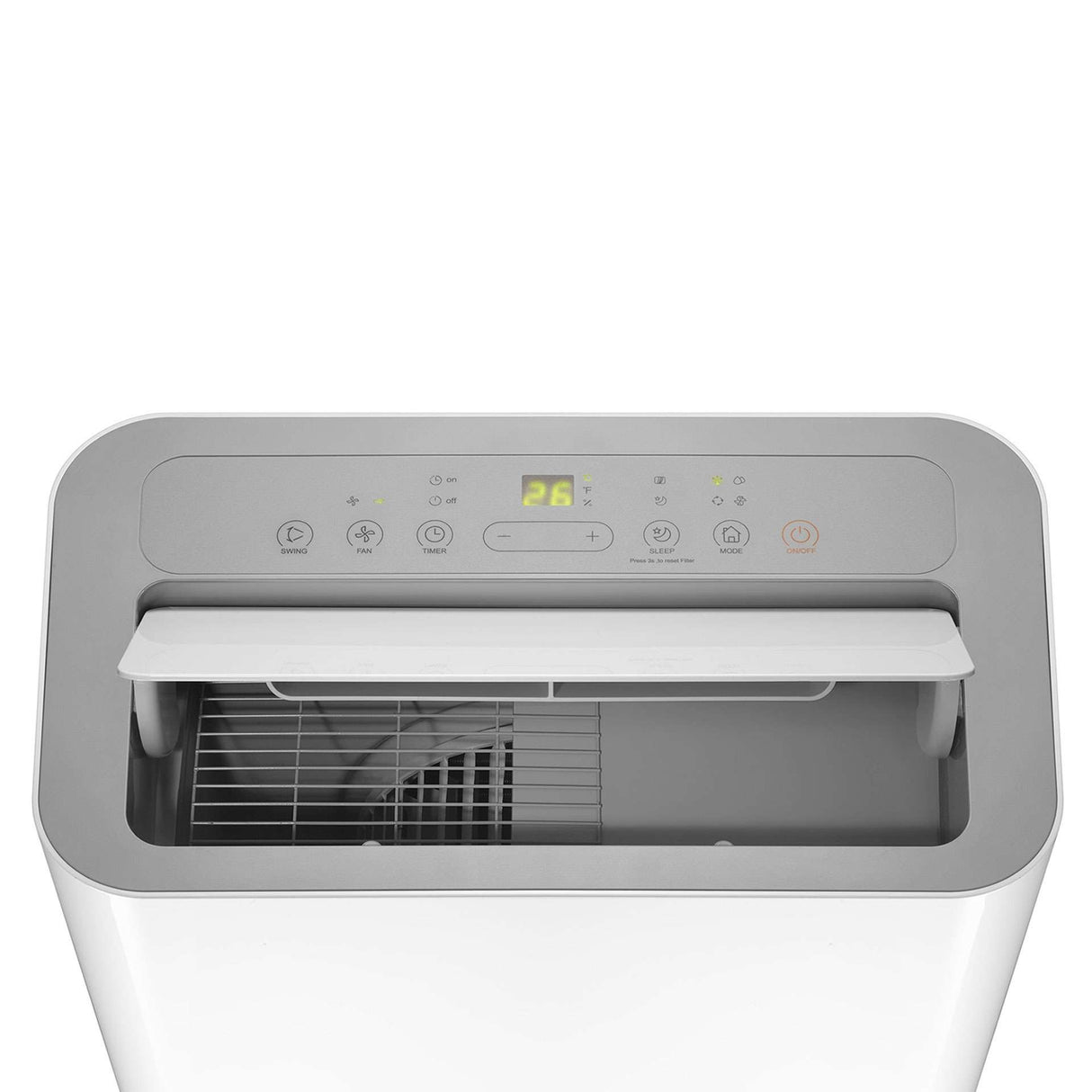 climatizzatore condizionatore portatile midea serie silent cool 26 pro 9000 btu da 2 6 kw con gas r290