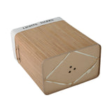 easycomfort easycomfort cesta portabiancheria in bambu con coperchio e fodera rimovibile 52 x 32 x 63cm