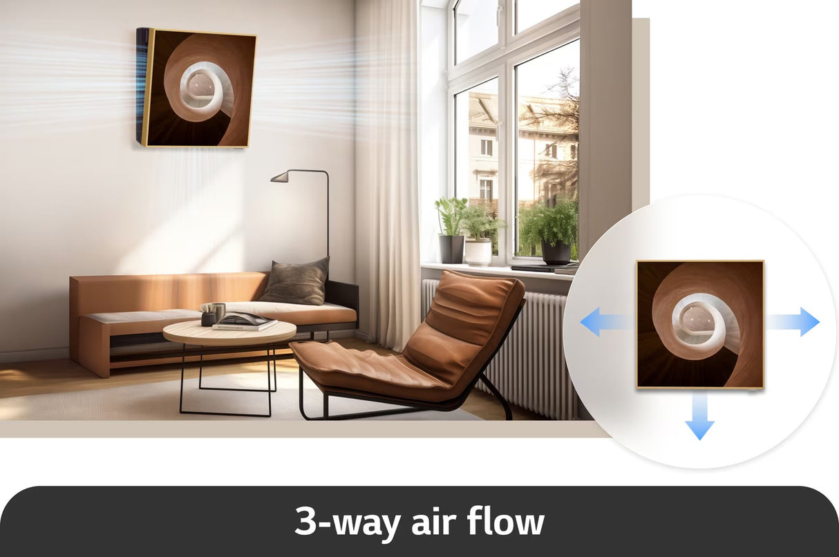 lg condizionatore lg quadri split inverter artcool gallery photo 12121212 con mu4r27 r 32 wi fi integrato