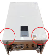 area occasioni caldaia ferroli a condensazione bluehelix hitech rrt 34c 0t4b7awa completa di kit scarico fumi 37947