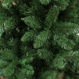 easycomfort easycomfort albero di natale 150cm artificiale pieghevole con base rimovibile 454 rami in pvc e acciaio verde