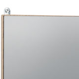 easycomfort easycomfort armadietto pensile per il bagno con mensola e 2 ripiani installazione a parete grigio e rovere 57 x 14 2 x 49 2cm ean 8054111842907