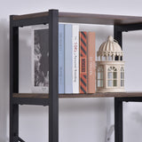 immagine-8-easycomfort-easycomfort-grande-scaffale-libreria-da-parete-in-legno-e-metallo-nero-con-6-ripiani-stile-vintage-industriale-100x30x182cm-ean-8055776912851
