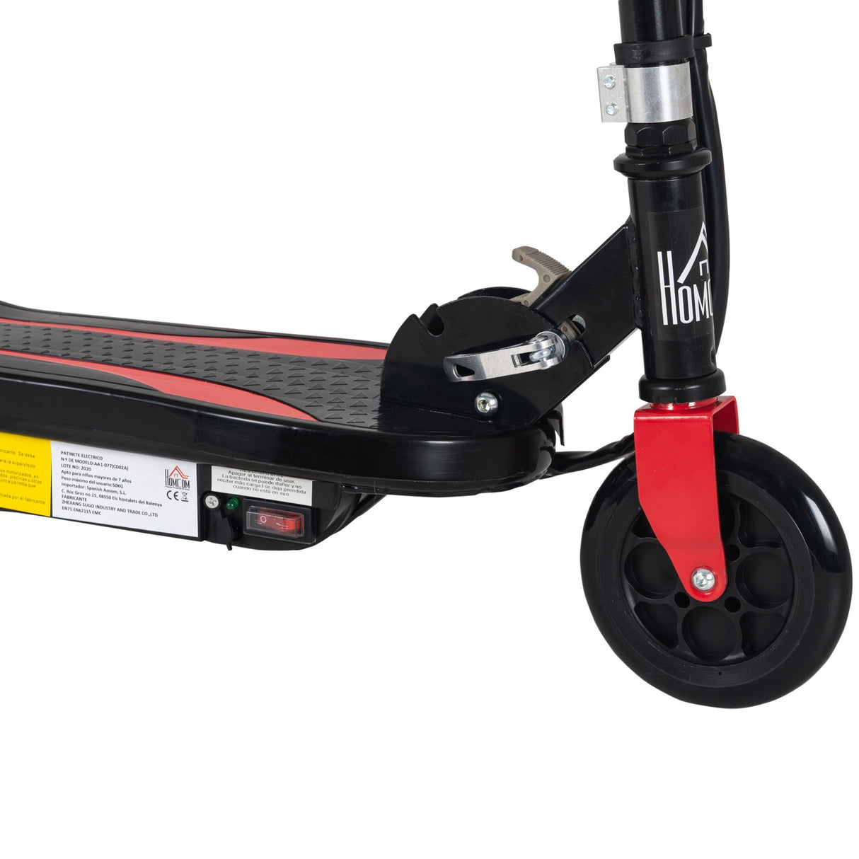 easycomfort easycomfort monopattino elettrico pieghevole altezza regolabile 82 93cm con freno velocita 12kmh nero