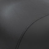 easycomfort easycomfort sgabello da lavoro a sella con ruote e altezza regolabile per negozi parrucchiere e tattoo 52x53x49 61cm nero ean 8054144131412