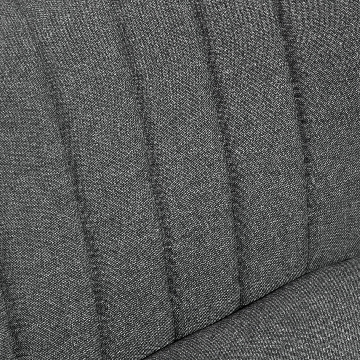 easycomfort easycomfort divano 2 posti moderno in tessuto senza braccioli divanetto da salotto con gambe in legno 117x56 5x77 cm grigio chiaro