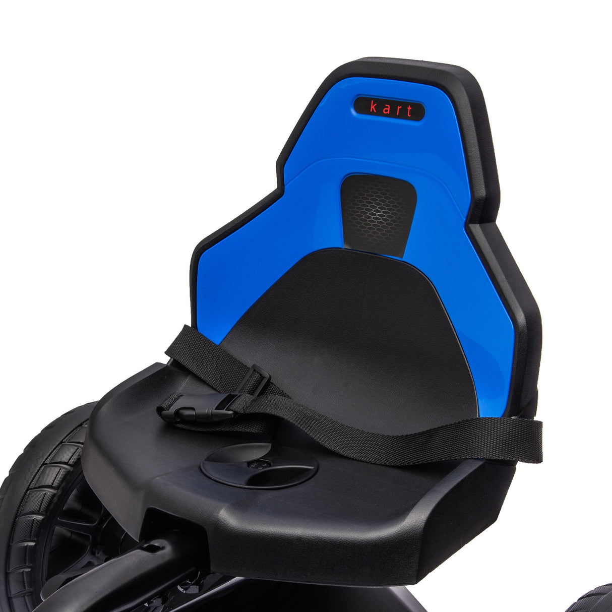 easycomfort easycomfort go kart a pedali per bambini 3 8 anni con sedile regolabile e ruote in eva 100x58x58 5 cm blu