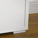 immagine-9-easycomfort-easycomfort-mobile-porta-tv-fino-a-65-con-armadietti-e-ante-a-ribalta-in-truciolato-140x37x45cm-bianco-e-color-legno